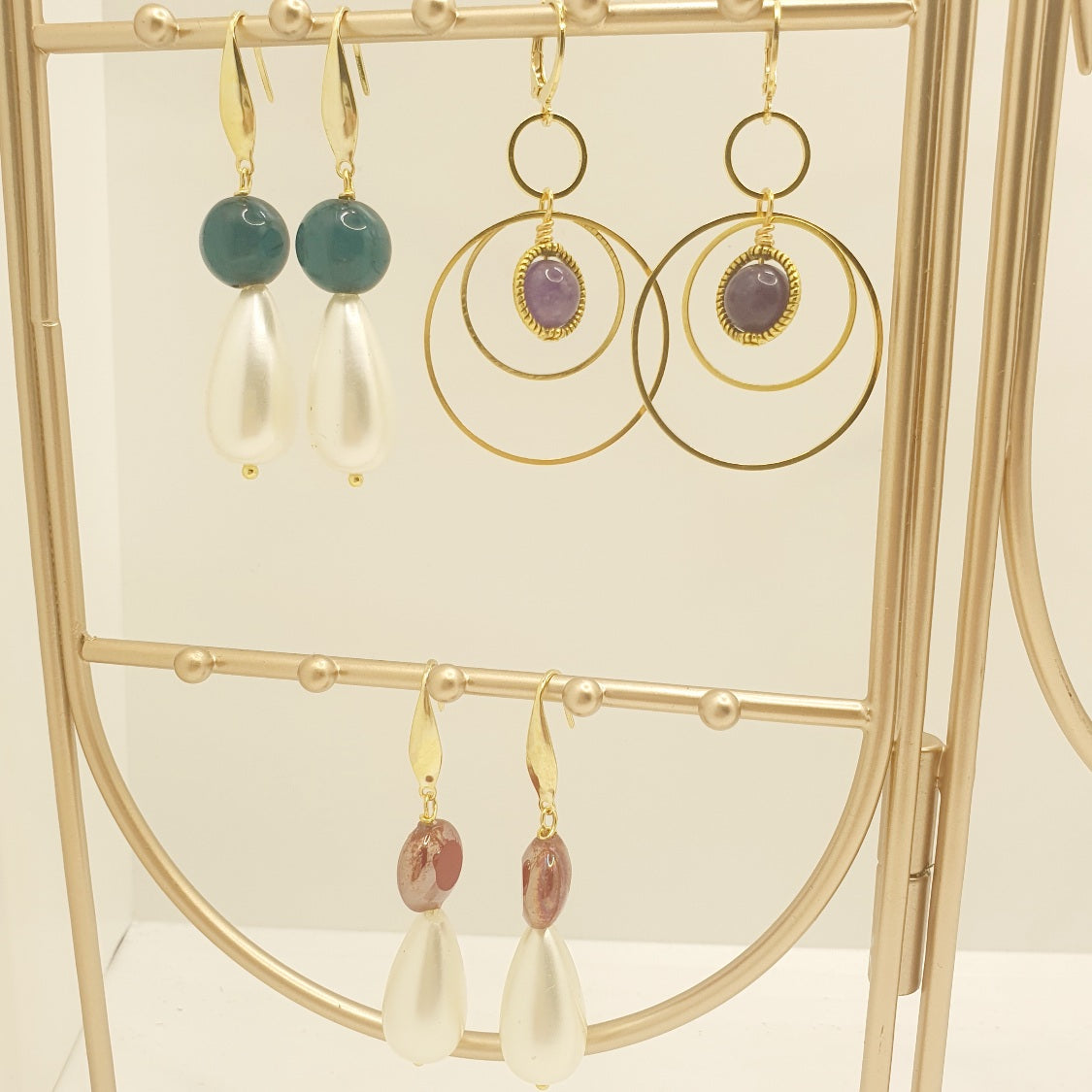 Boucles d'oreilles SATURNE