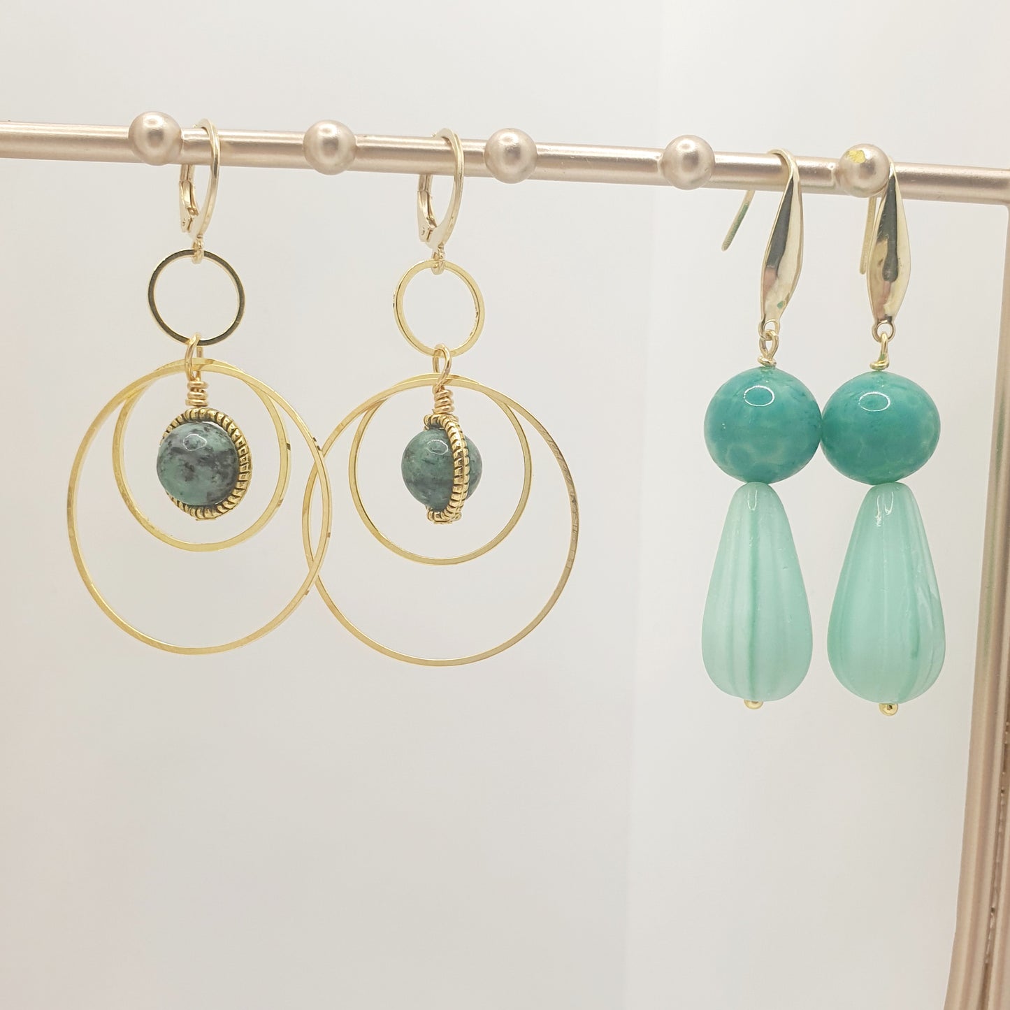 Boucles d'oreilles SATURNE