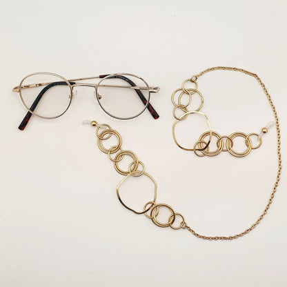 Bijou de lunettes Saint Tropez - Atelier 9viescom9 - Chaine de lunettes upcyclée et écoresponsable