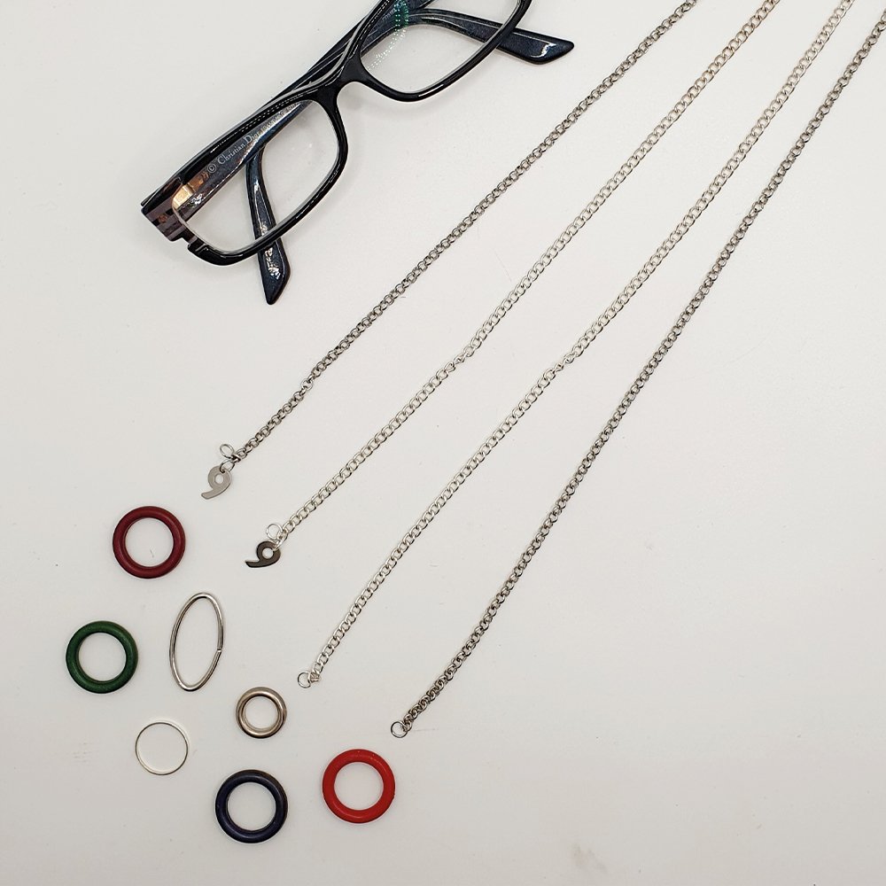 Chaines de lunettes personnalisables - Atelier 9viescom9